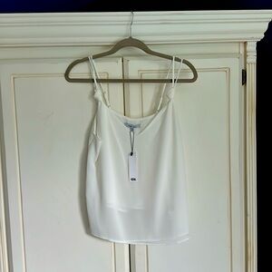 Naked Zebra thin strap sleeveless summer top
